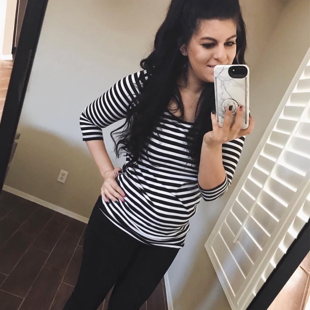 H&M Maternity Striped Longsleeve